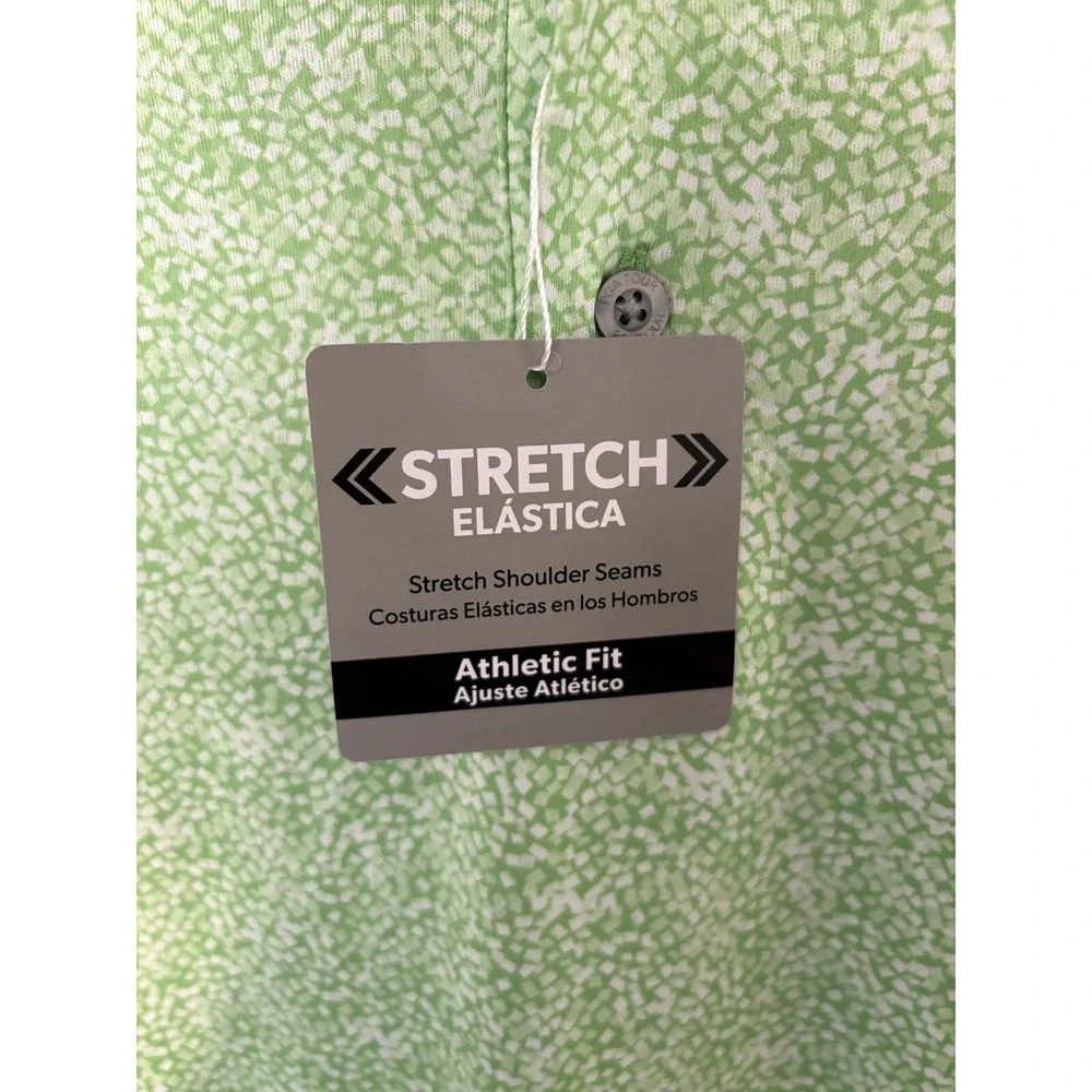 PGA Tour Pro Series Size S Athletic Fit Short Sleeve Golf Polo Shirt Green | $68 - Picture 3 of 5
